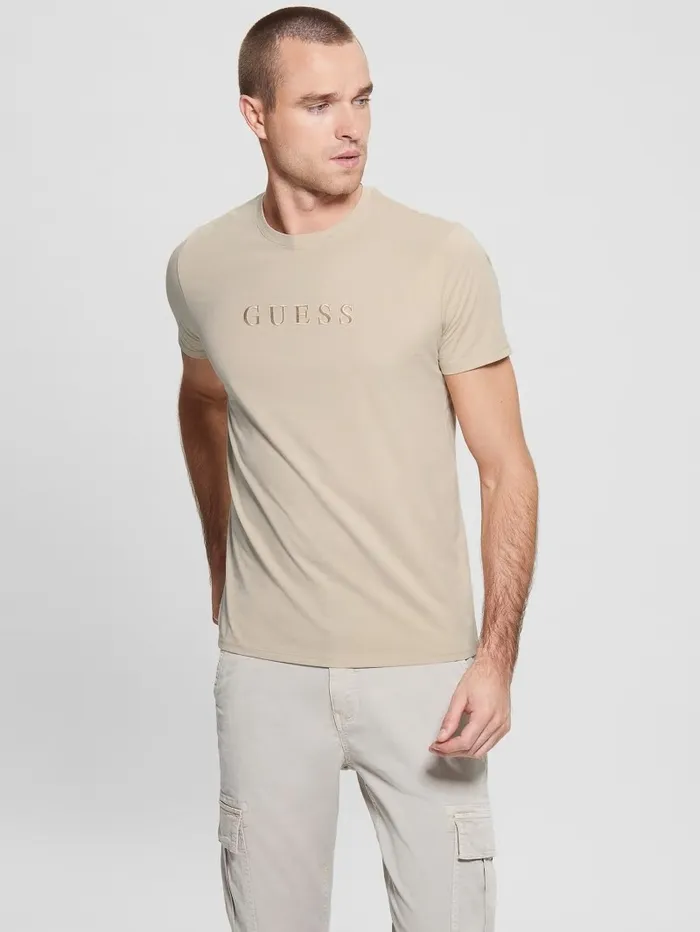 GUESS TShirts and Tanks Men Embroidered Logo Tee Nomad