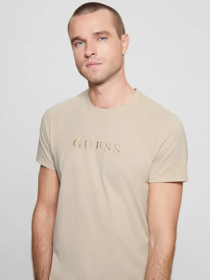 GUESS TShirts and Tanks Men Embroidered Logo Tee Nomad