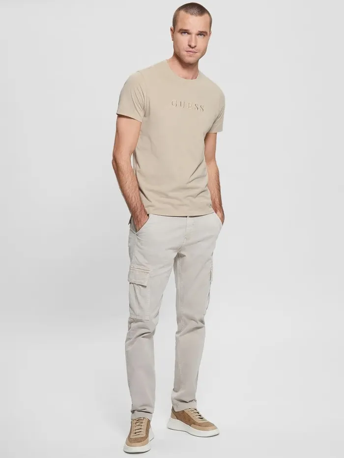 GUESS TShirts and Tanks Men Embroidered Logo Tee Nomad