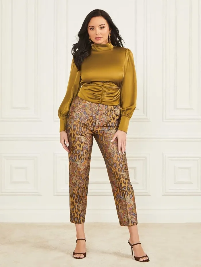 GUESS Tops Women Libertine Top Cider Gold A299