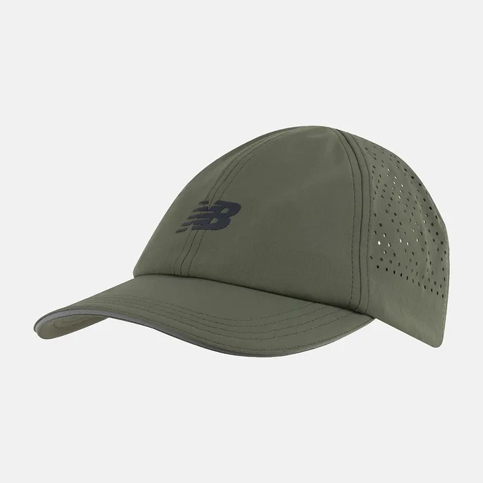 Hats 6 Panel Laser Performance Hat DEEP OLIVE GREEN New Balance MenWomen