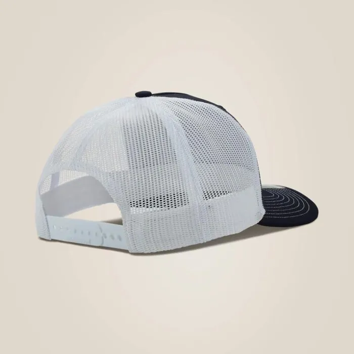 Hats and Caps Men Ariat Ariat Premium Goods Round Patch Cap Navy Hats and Caps Men Ariat Ariat Premium Goods Round Patch Cap Navy