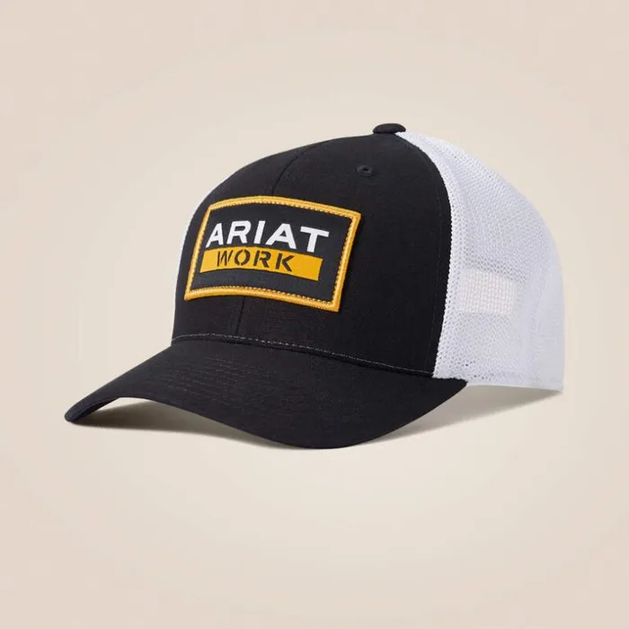 Hats and Caps Men Ariat Ariat Work Cap Black