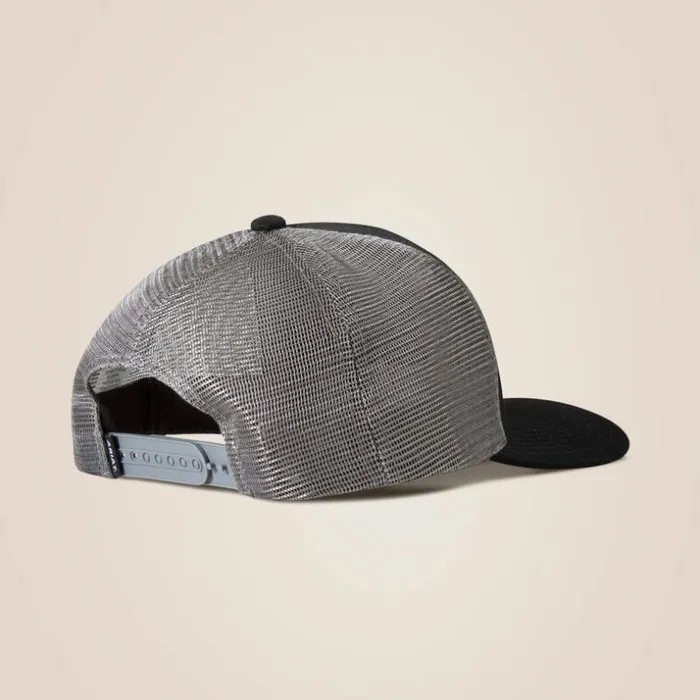 Hats and Caps Men Ariat Flag Logo Patch Cap Black Hats and Caps Men Ariat Flag Logo Patch Cap Black