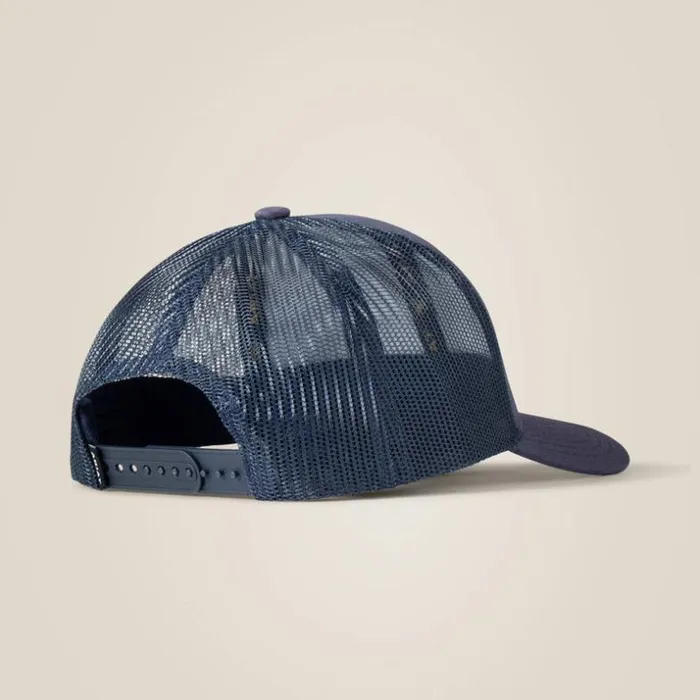 Hats and Caps Men Ariat Logo Patch Cap Navy Hats and Caps Men Ariat Logo Patch Cap Navy