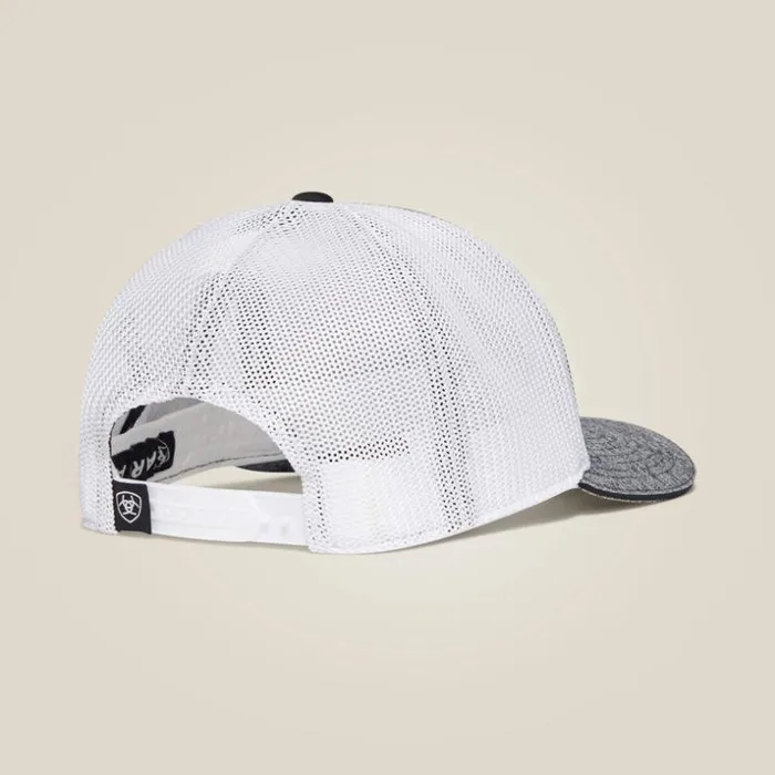 Hats and Caps Men Ariat Mexico Cap Gray Hats and Caps Men Ariat Mexico Cap Gray