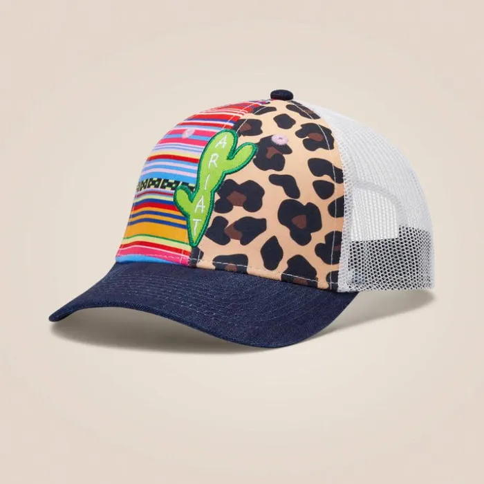Hats and Caps Women Ariat Cactus Icon Cap Multi