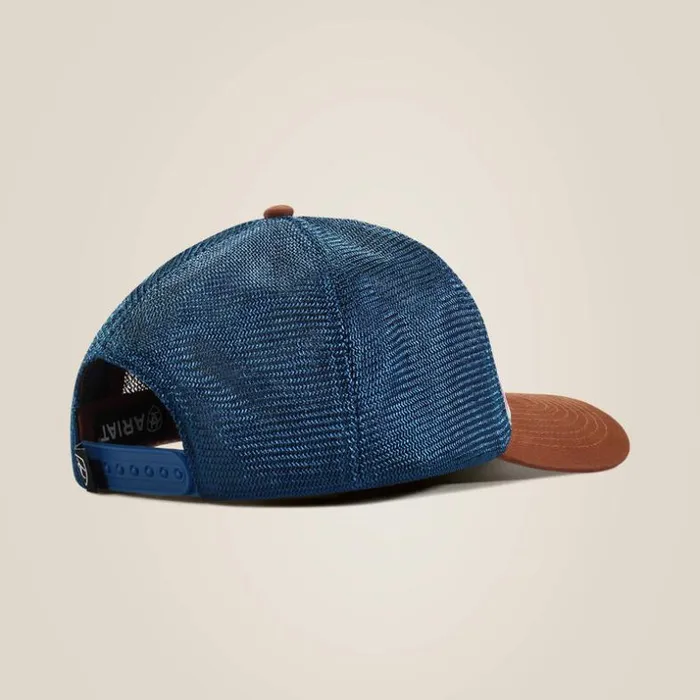 Hats and Caps Women Ariat Cactus Print Cap Black White