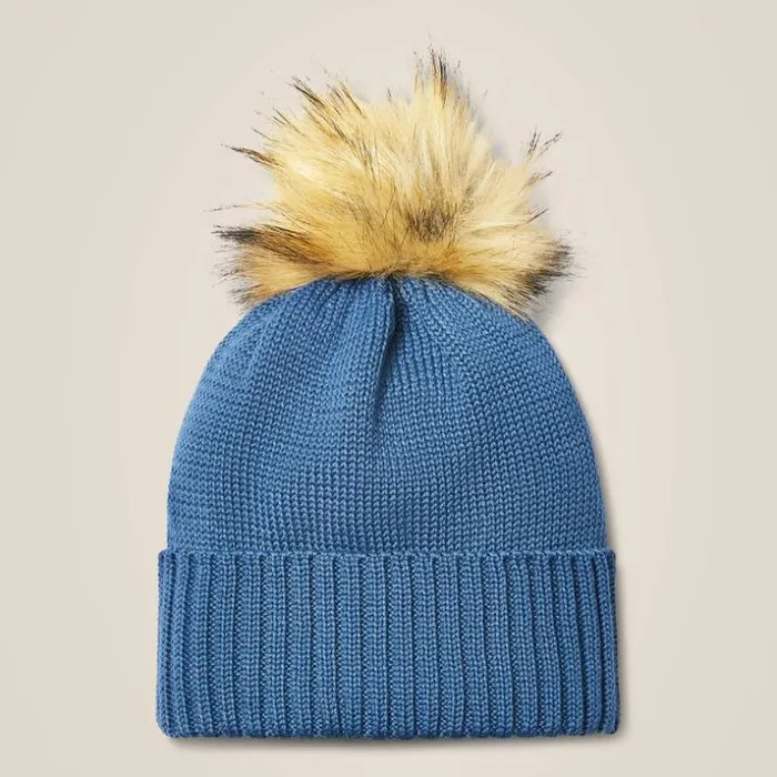 Hats and Caps Women Ariat Midlands Beanie Sargasso Sea