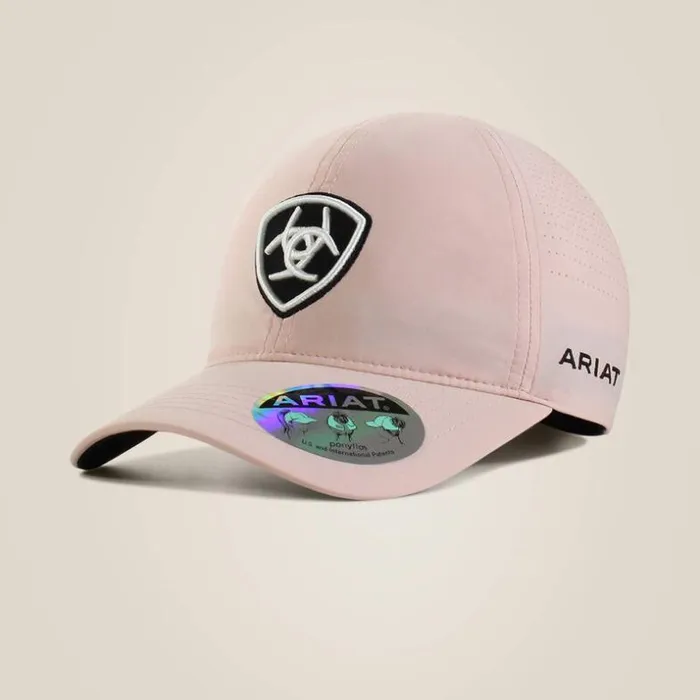 Hats and Caps Women Ariat Shield Logo Cap Pink