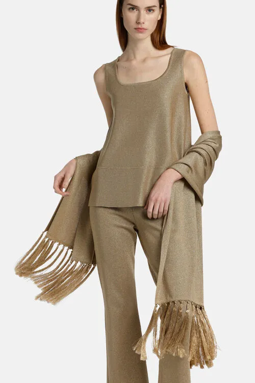 Hats and foulards Zichi Zichi Light Gold 8211 Luisa Spagnoli Women