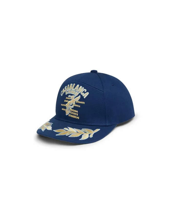 Hats MenWomen Casablanca Paris Dark Blue Ichiban Trucker Cap