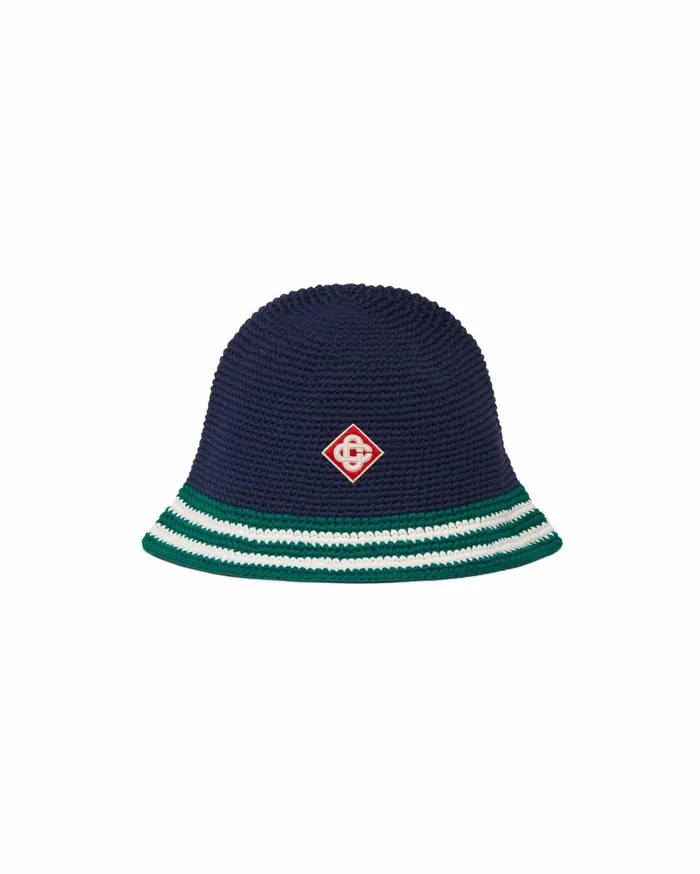 Hats MenWomen Casablanca Paris Stripe Crochet Hat