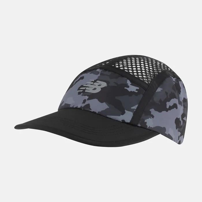 Hats Running Stash Hat BLACK CAMO 8211 New Balance MenWomen
