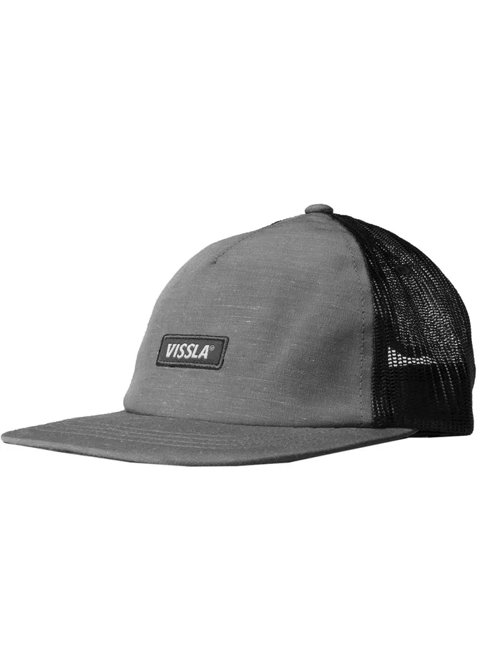 Hats Vissla Men Lay Day Eco Trucker Hat Phantom