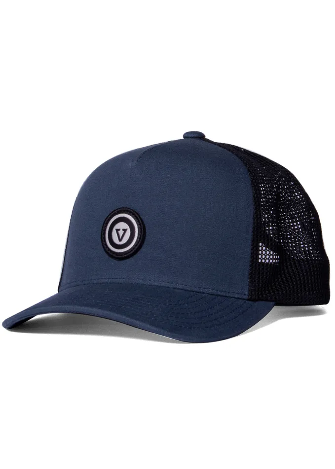 Hats Vissla Men Trip Out Eco Trucker Hat Dark Naval