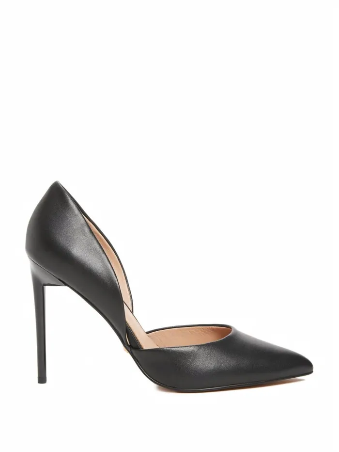 Heels Women Heartbreaker Leather d8217Orsay Pump Black GUESS
