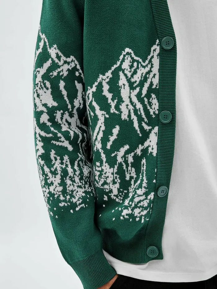 Hoodies and Sweaters GUESS Men GUESS Originals Mountain Cardigan Evermore Green Hoodies and Sweaters GUESS Men GUESS Originals Mountain Cardigan Evermore Green