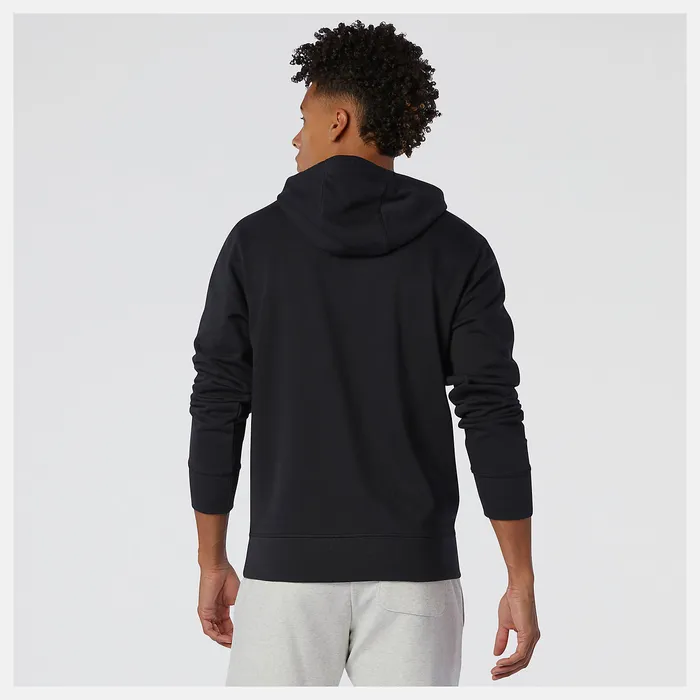 Hoodies and Sweatshirts New Balance Men NB Essentials Pullover Hoodie BLACK Hoodies and Sweatshirts New Balance Men NB Essentials Pullover Hoodie BLACK