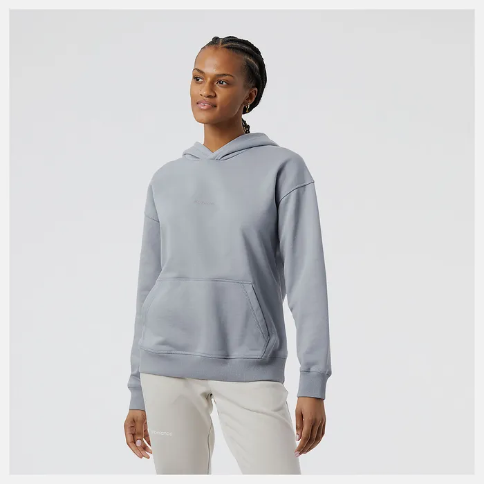 Hoodies and Sweatshirts Women New Balance Athletics Nature State French Terry Hoodie STEEL Hoodies and Sweatshirts Women New Balance Athletics Nature State French Terry Hoodie STEEL