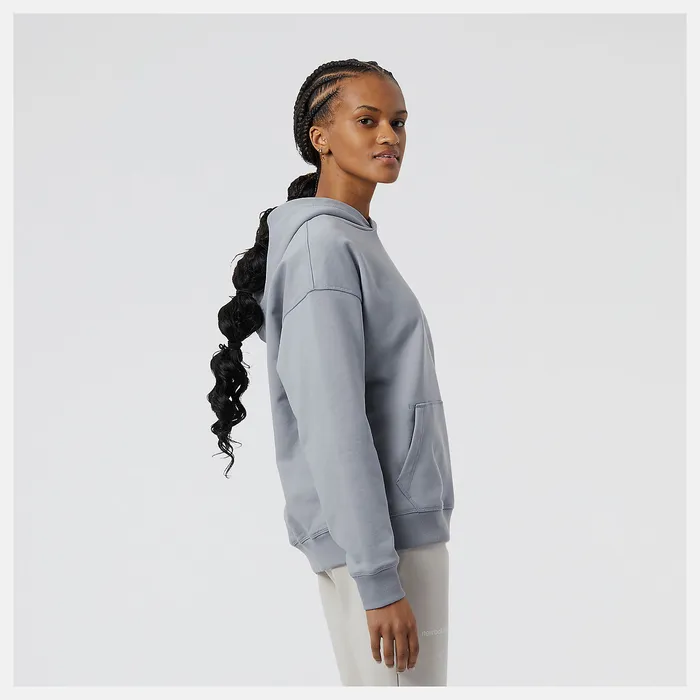 Hoodies and Sweatshirts Women New Balance Athletics Nature State French Terry Hoodie STEEL Hoodies and Sweatshirts Women New Balance Athletics Nature State French Terry Hoodie STEEL