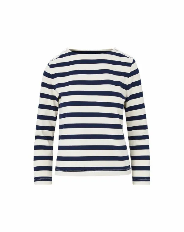 Hovey Top Navyanddove Women Veronica Beard Tops Hovey Top Navyanddove Women Veronica Beard Tops