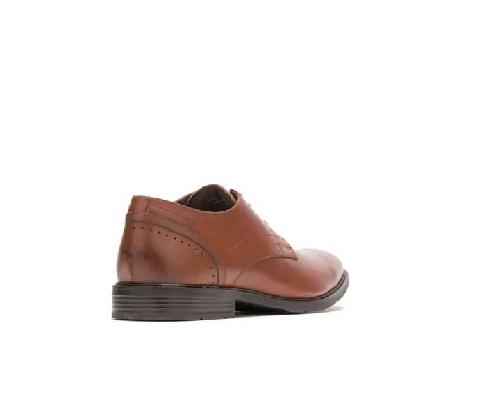 Hush Puppies Advice Pt Derby Cognac Leather Men Oxfords