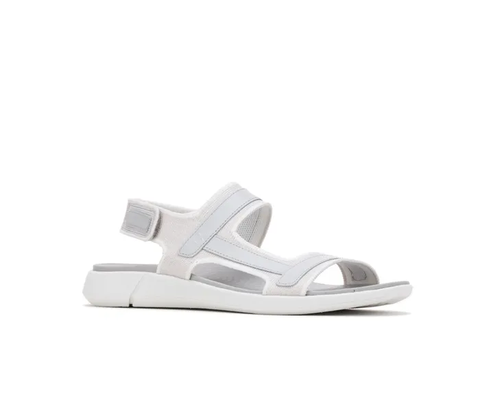 Hush Puppies Sandals Women Willa Knit Rafter Vapor Grey Knit