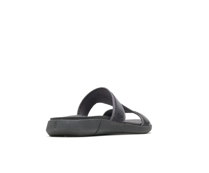 Hush Puppies Sandals Women Willa Knit Slide Black Knit