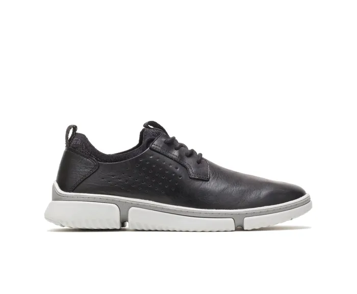 Hush Puppies Sneakers Men Bennet Plain Toe Oxford Black Leather