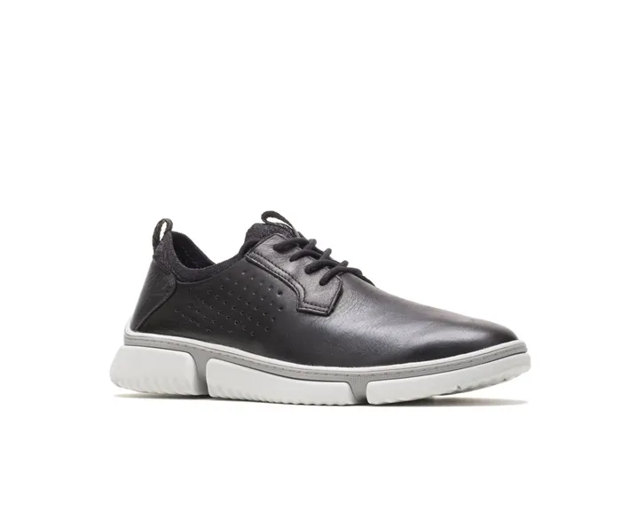 Hush Puppies Sneakers Men Bennet Plain Toe Oxford Black Leather Hush Puppies Sneakers Men Bennet Plain Toe Oxford Black Leather