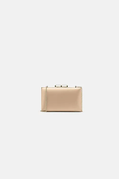 Ivy Ivy PeriwinkleLight Gold Women Clutch and Pochette Luisa Spagnoli