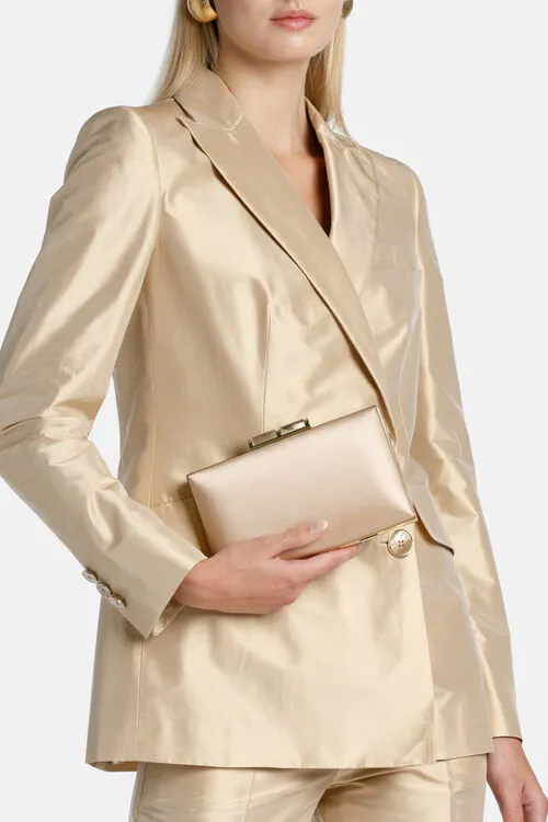 Ivy Ivy PeriwinkleLight Gold Women Clutch and Pochette Luisa Spagnoli Ivy Ivy PeriwinkleLight Gold Women Clutch and Pochette Luisa Spagnoli