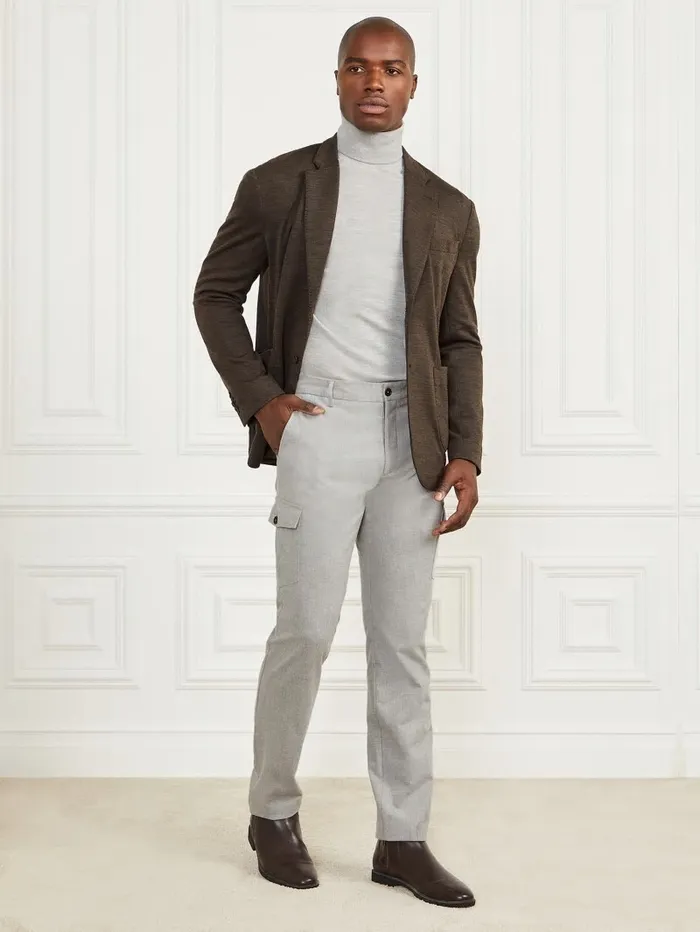 Jack Cargo Pant Light Stone Heather Pants and Shorts GUESS Men
