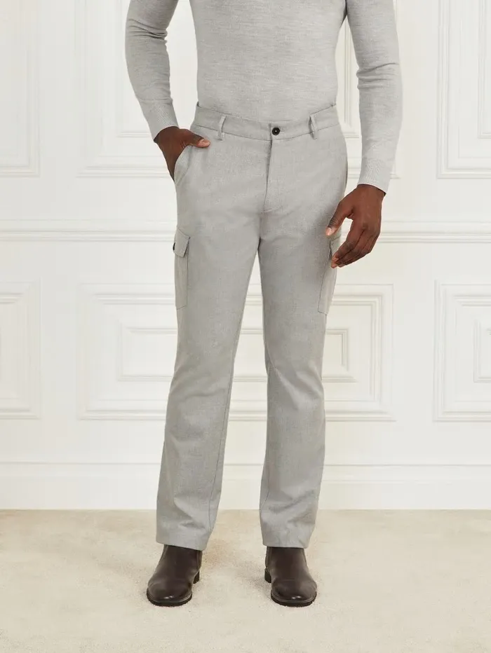 Jack Cargo Pant Light Stone Heather Pants and Shorts GUESS Men Jack Cargo Pant Light Stone Heather Pants and Shorts GUESS Men