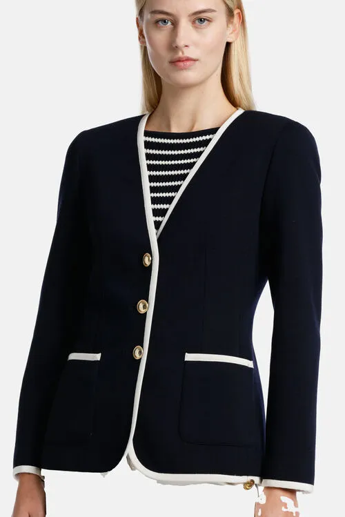 Jackets and Blazers Luisa Spagnoli Women Marengo Marengo Blue Jackets and Blazers Luisa Spagnoli Women Marengo Marengo Blue