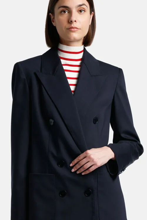 Jackets and Blazers Luisa Spagnoli Women Viavai Viavai Blue
