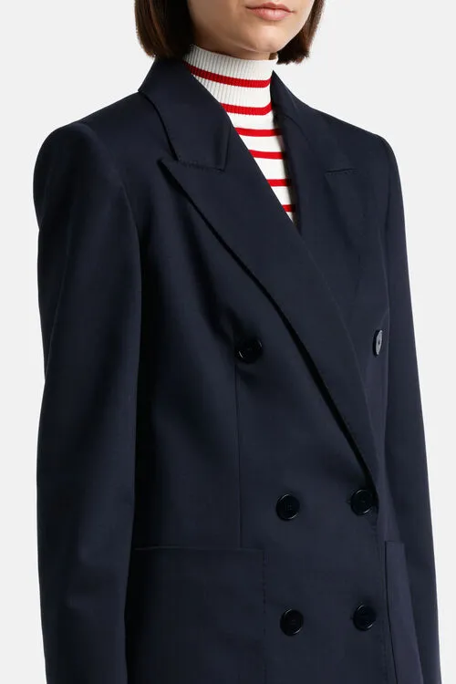 Jackets and Blazers Luisa Spagnoli Women Viavai Viavai Blue