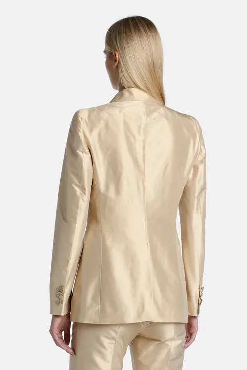 Jackets and Blazers Vallo Vallo Beige 8211 Luisa Spagnoli Women