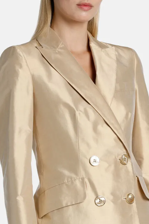 Jackets and Blazers Vallo Vallo Beige 8211 Luisa Spagnoli Women