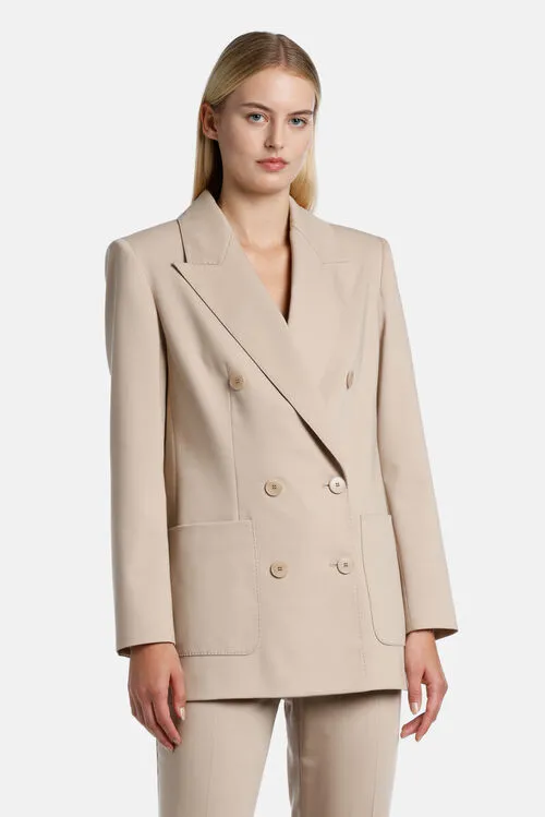 Jackets and Blazers Viavai Viavai Blue Luisa Spagnoli Women