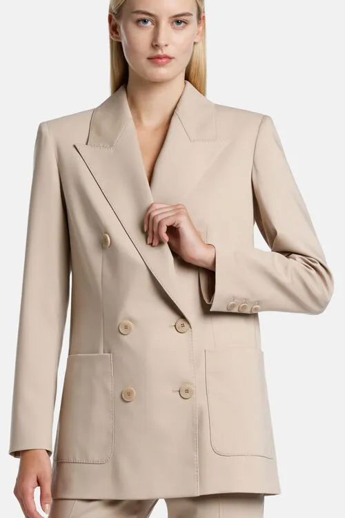Jackets and Blazers Viavai Viavai Blue Luisa Spagnoli Women