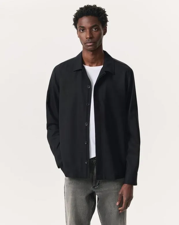 Jackets and Coats Hyde WoolBlend Ripstop Shirt Jacket Black 8211 rag and bone Men Jackets and Coats Hyde WoolBlend Ripstop Shirt Jacket Black 8211 rag and bone Men