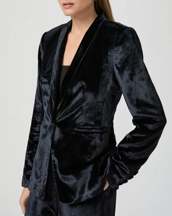 Jackets and Coats Kriselle Blazer 8211 Midnight Velvet 8211 PAIGE Women Jackets and Coats Kriselle Blazer 8211 Midnight Velvet 8211 PAIGE Women