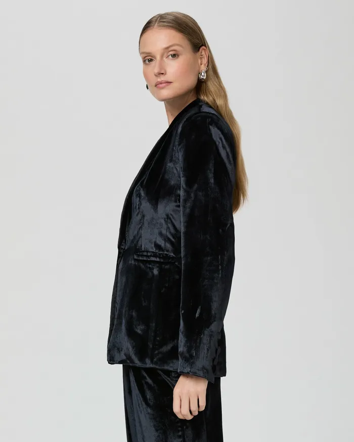 Jackets and Coats Kriselle Blazer 8211 Midnight Velvet 8211 PAIGE Women Jackets and Coats Kriselle Blazer 8211 Midnight Velvet 8211 PAIGE Women