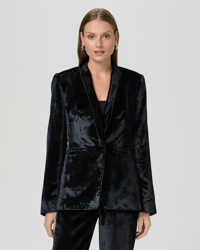 Jackets and Coats Kriselle Blazer 8211 Midnight Velvet 8211 PAIGE Women Jackets and Coats Kriselle Blazer 8211 Midnight Velvet 8211 PAIGE Women