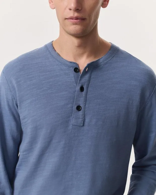 Jackets and Coats Men Classic Flame Henley Shirt Elephant GraySea Grey rag and bone