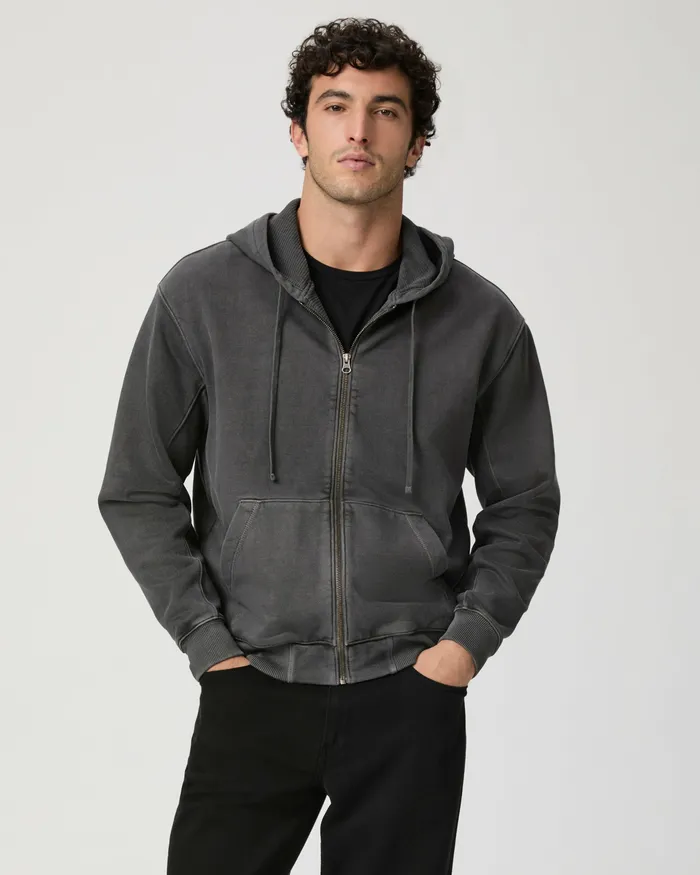 Jackets and Coats PAIGE Men Henrik Full Zip 8211 Vintage Volcanic Ash