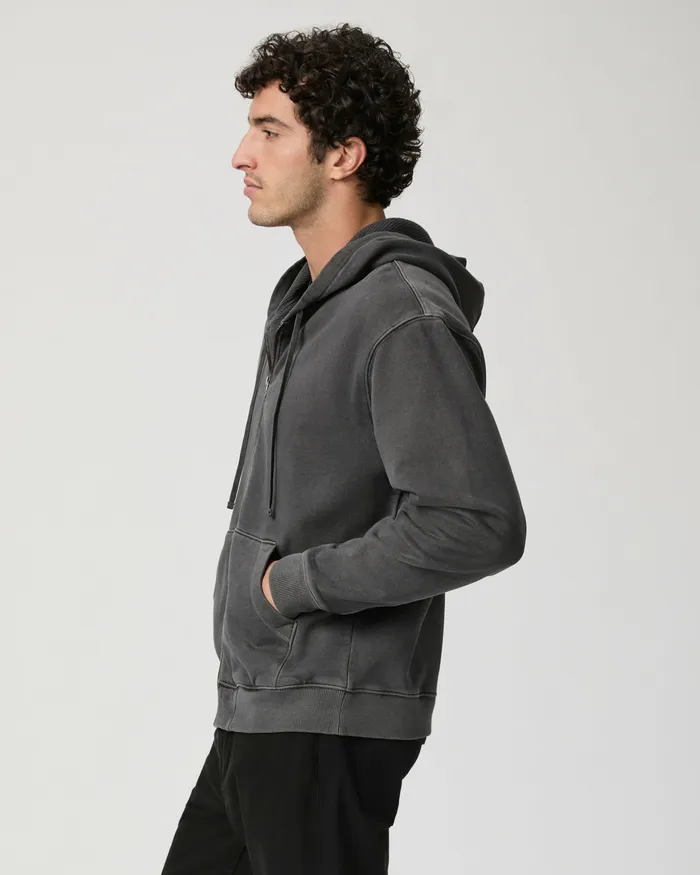 Jackets and Coats PAIGE Men Henrik Full Zip 8211 Vintage Volcanic Ash Jackets and Coats PAIGE Men Henrik Full Zip 8211 Vintage Volcanic Ash