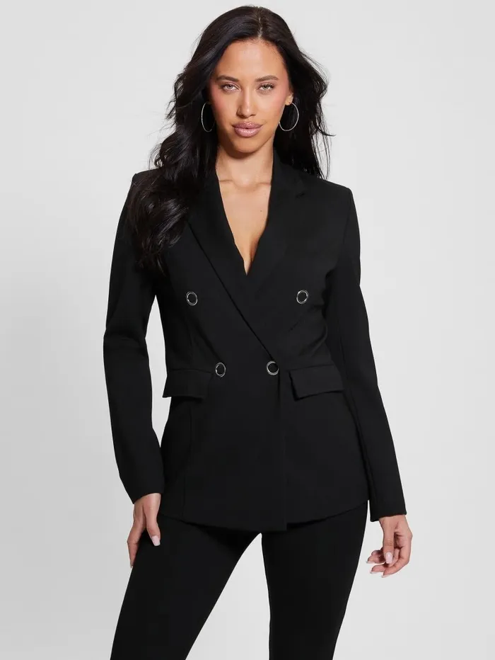 Jackets and Coats Women GUESS Eco Dafne Blazer Black